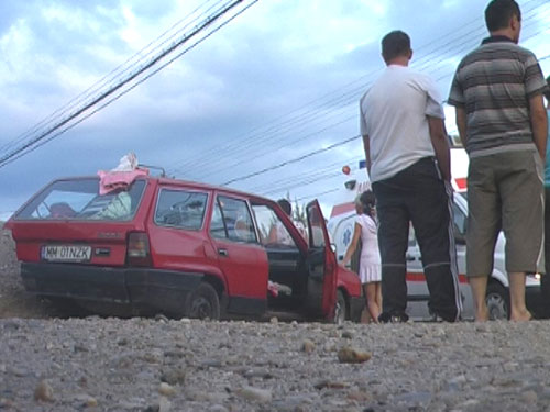 FOTO: Accident Maramures, pod Busag (c) eMaramures.ro